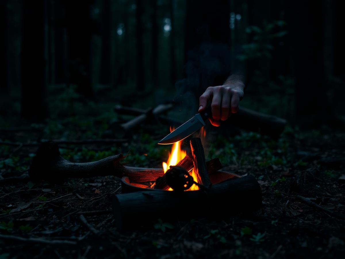 Three nights, one knife, no plan